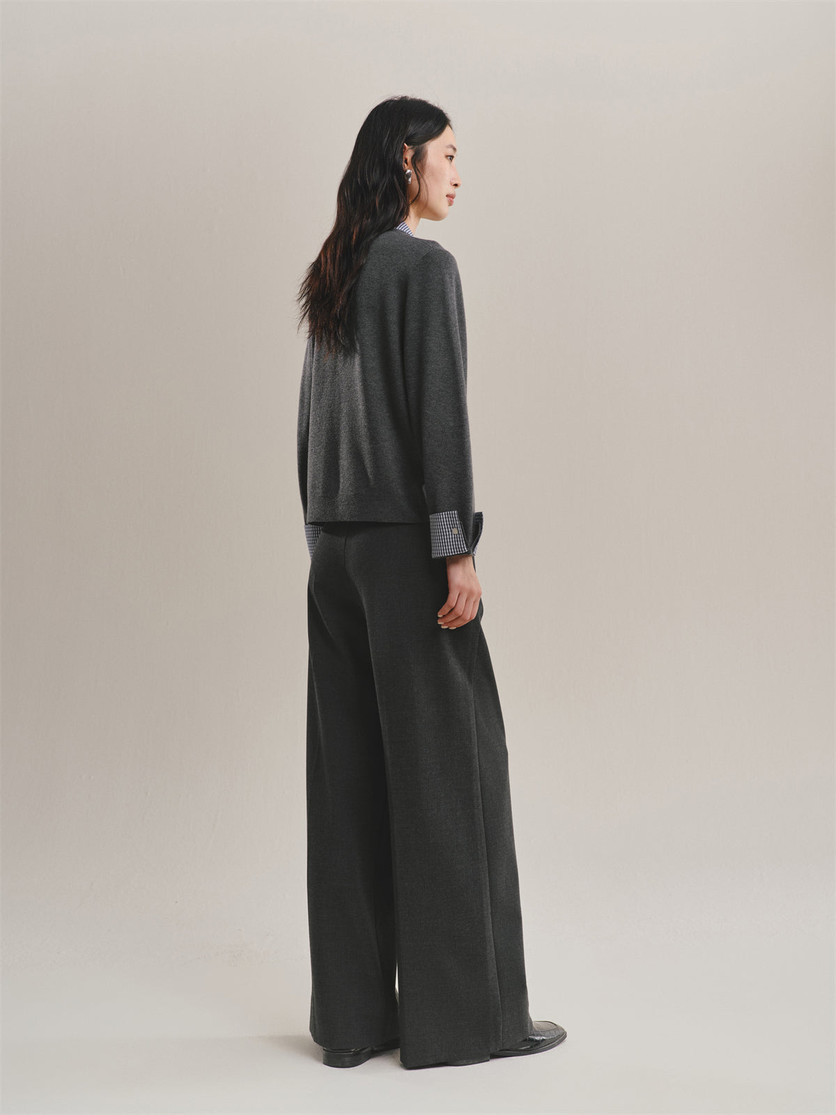 Women's Colorblock Layered-Look Knit Cardigan