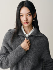 Women's Yak Wool Knit Cardigan