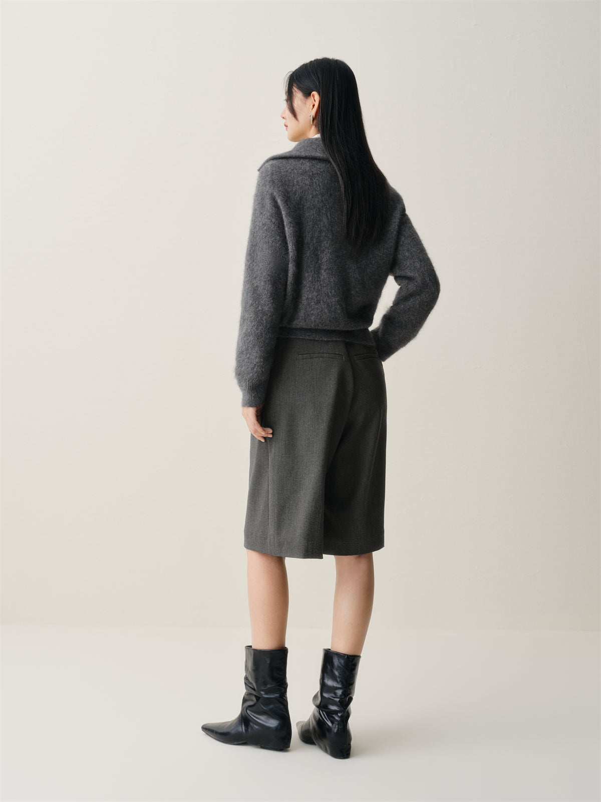 Women's Yak Wool Knit Cardigan
