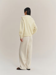 Women's Goatskin-Blend Knit Cardigan