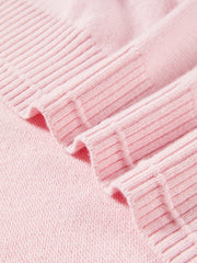 Women's Wool-Cashmere Blend Mock-Neck Cardigan