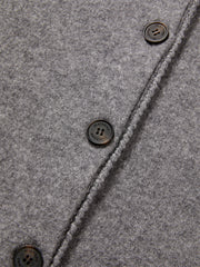 Women's Basic Pure Wool Oversized Knit Cardigan