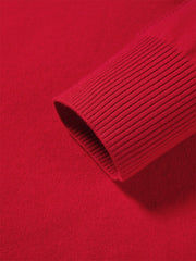 Women's Pure Wool Cropped Stand-Collar Cardigan