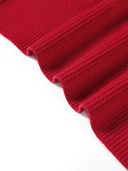 Women's Pure Wool Cropped Stand-Collar Cardigan