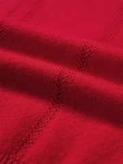 Women's Pure Wool Cropped Stand-Collar Cardigan