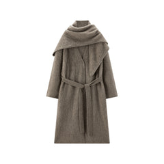 Women's Casual 100% Yak Down Longline Knit Cardigan