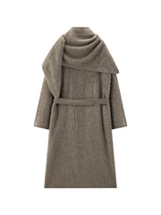 Women's Casual 100% Yak Down Longline Knit Cardigan