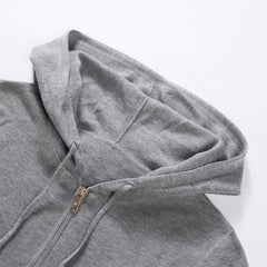 Women's Embroidered Hooded Knit Pullover