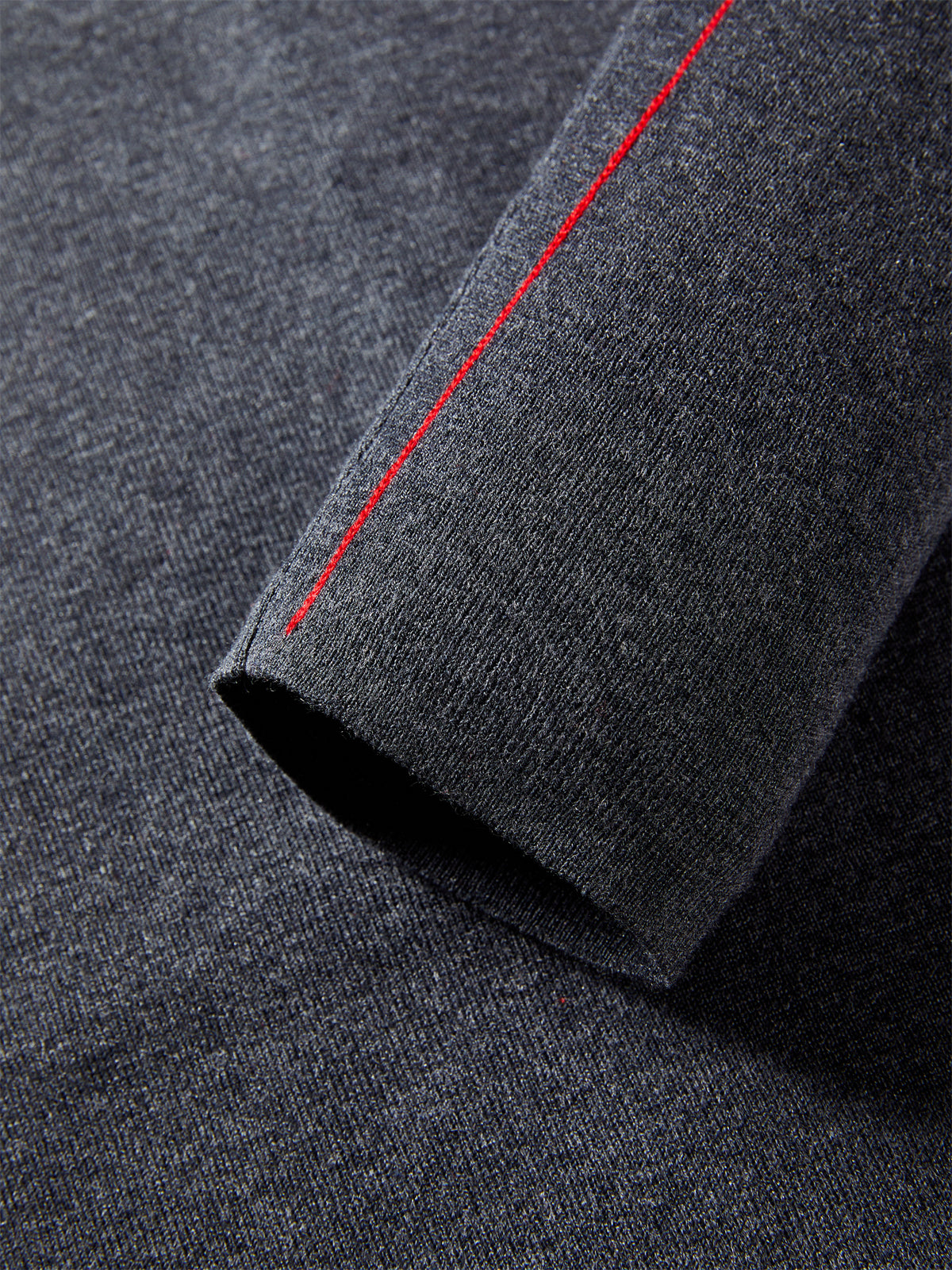 Women's Contrast Half-Placket Slim Sweater