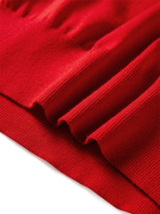 Women's Machine-Washable Wool Henley Sweater