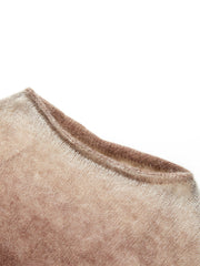 Women's Ombre Mohair Lantern-Sleeve Sweater