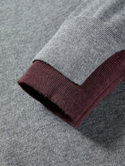 Women's Detachable V-Neck Wool-Blend Sweater