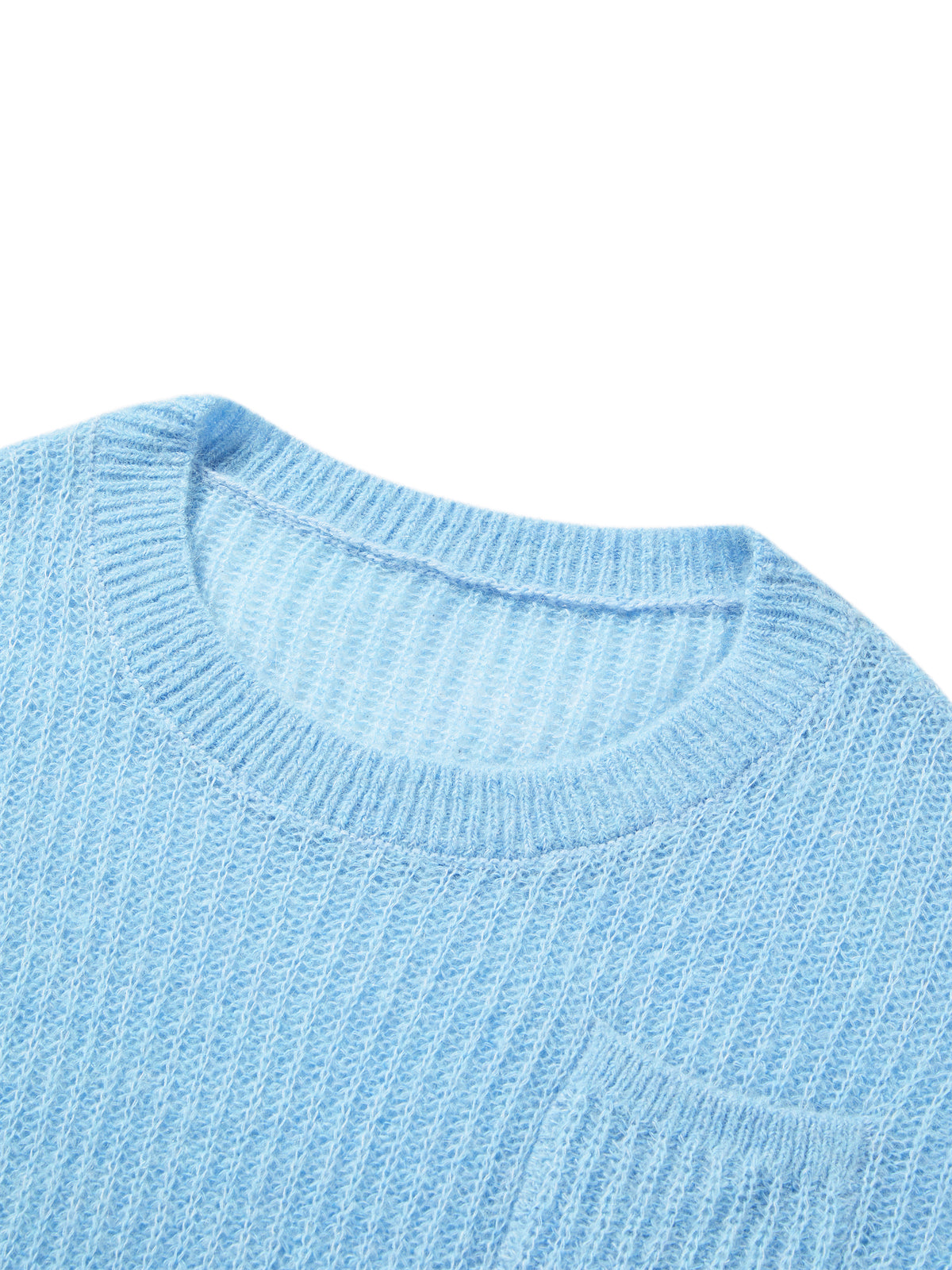 Women's Oversized Mohair Knit Pullover
