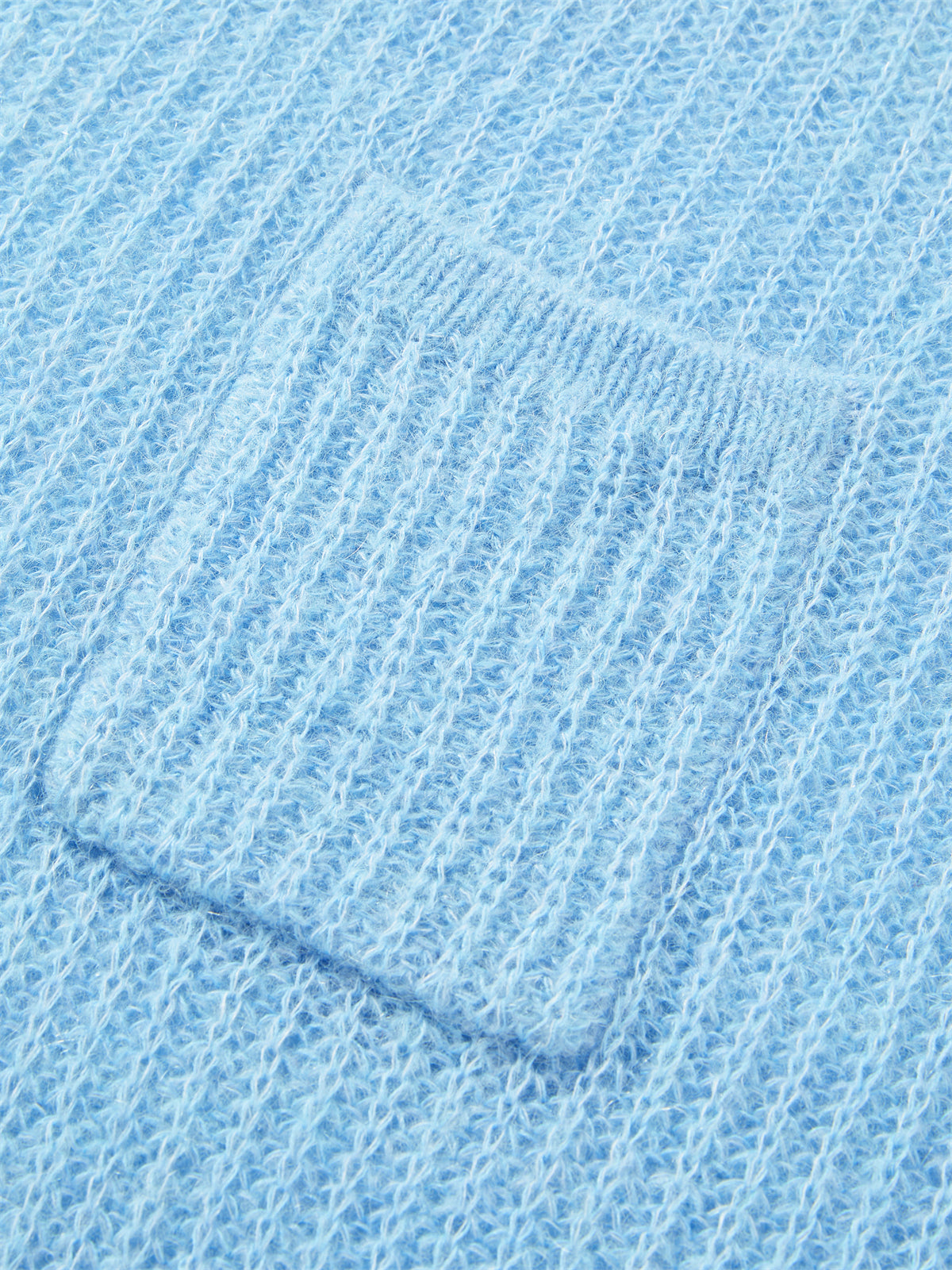 Women's Oversized Mohair Knit Pullover