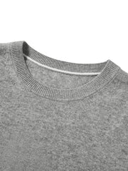Women's Cashmere-Blend Short-Sleeve Knit Top