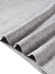 Women's Contrast-Trim Henley Knit Top