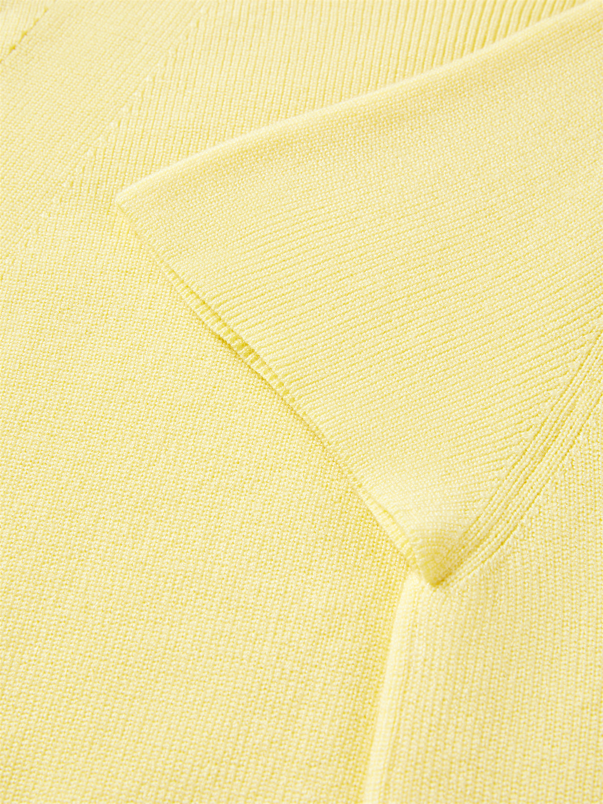 Women's Wool-Blend Drape-Neck Short-Sleeve Knit Top