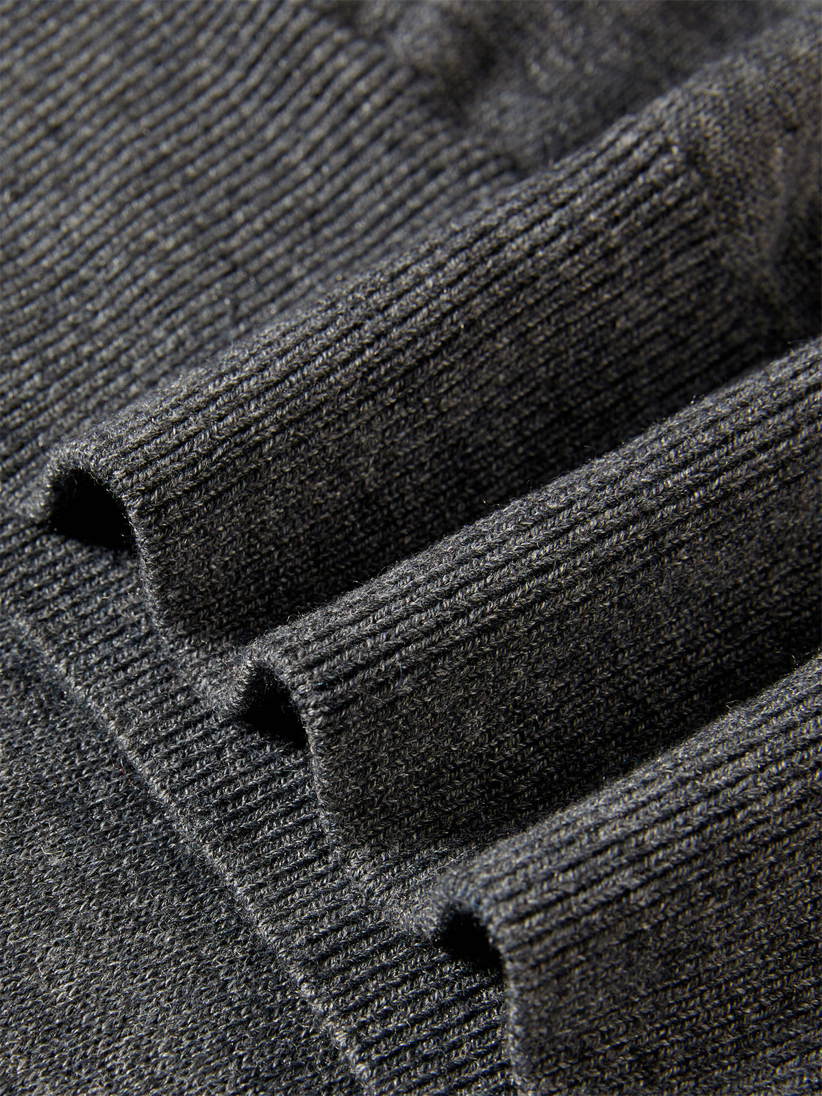 Women's Knit Sweater with Detachable Sleeves