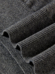 Women's Knit Sweater with Detachable Sleeves