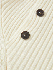 Women's Cashmere-Blend Asymmetric-Neck Knit Sweater