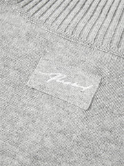 Women's Cashmere-Blend Asymmetric-Neck Knit Sweater