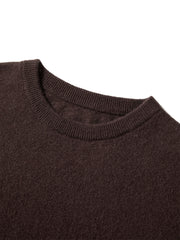 Women's Rabbit-Hair Blend Pullover with Detachable Cape