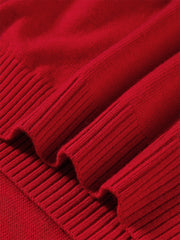 Women's Wool-Blend Mock-Neck Knit Top