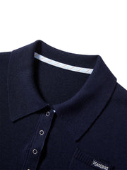 Women's Wool-Blend Layered-Look Knit Top