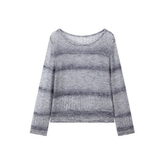 Women's loose hollow-out oversized blouse