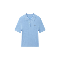 Women's Commuter Cable-Knit Short-Sleeve Sweater