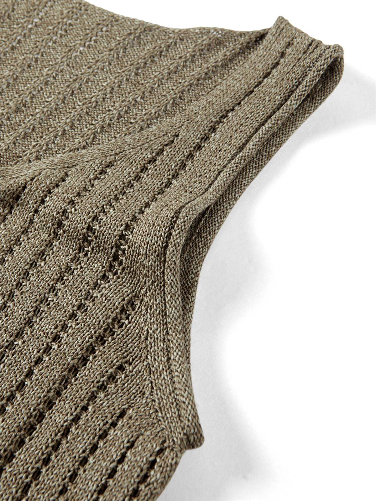 Women's V-Neck Fitted Knit Tank Top