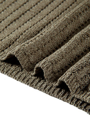 Women's V-Neck Fitted Knit Tank Top