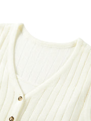 Women's Longline Sleeveless Knit Cardigan