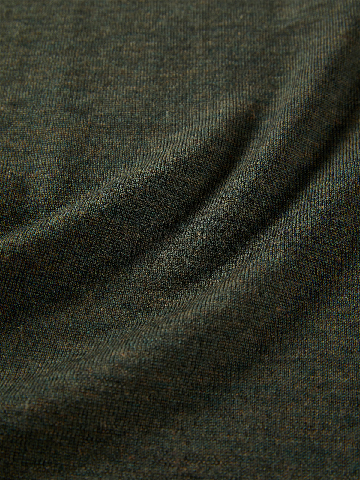 Women's Wool U-Neck Knit Vest in Yangtze Yarn