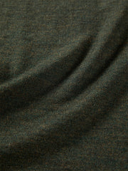 Women's Wool U-Neck Knit Vest in Yangtze Yarn