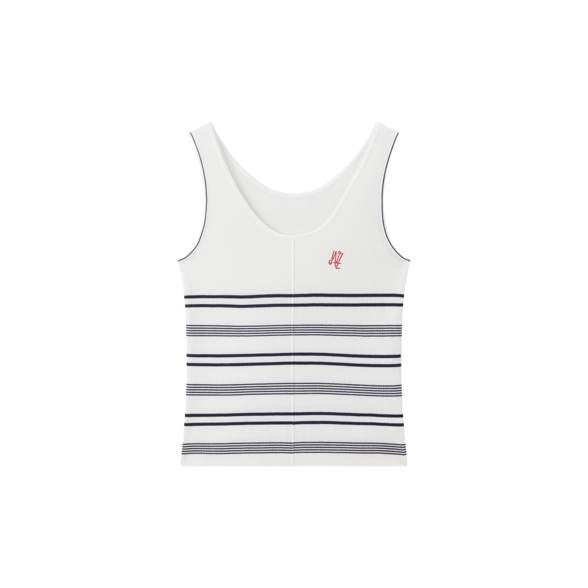 Women's Slim-Fit Striped Knit Tank  [Available only in China]