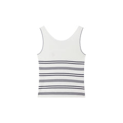 Women's Slim-Fit Striped Knit Tank  [Available only in China]