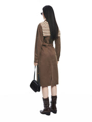 Women's Safari-Style Utility Dress with Belt