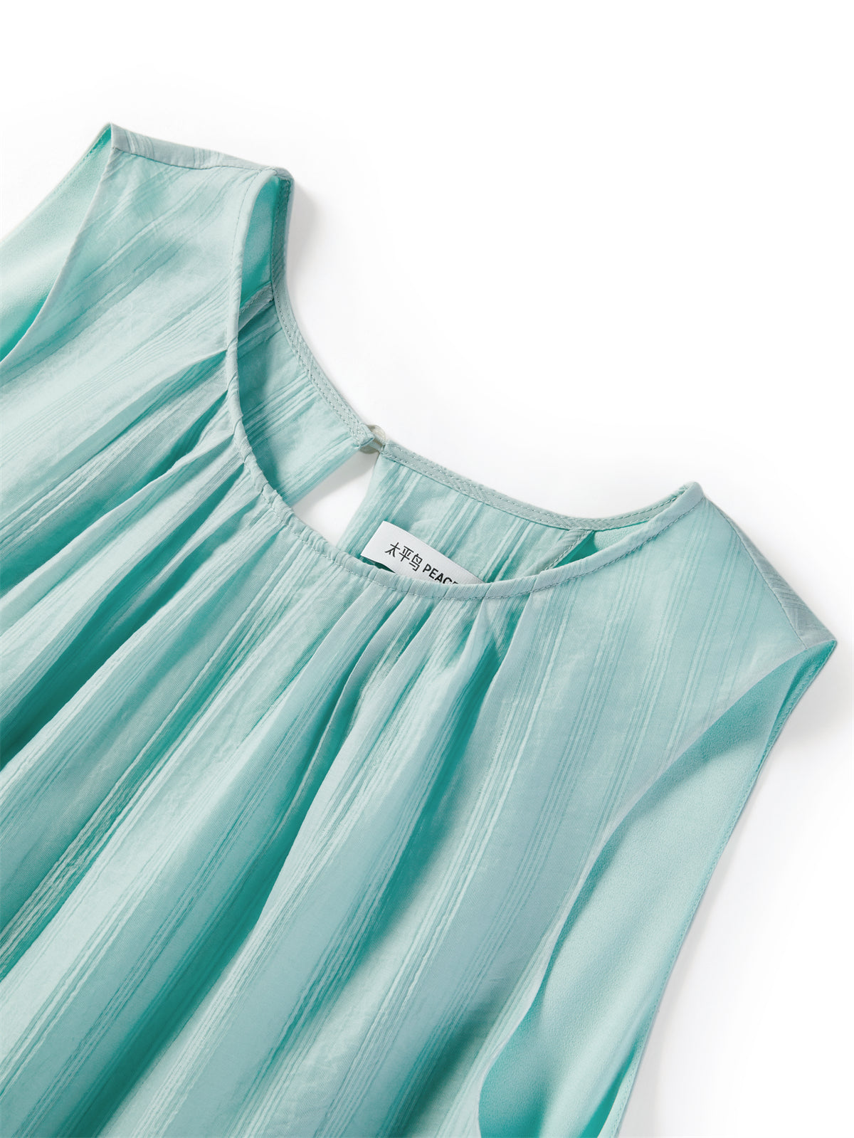 Women's Sleeveless Vacation Dress with Back Cutout