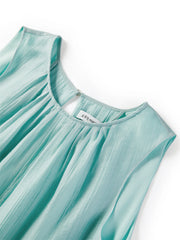 Women's Sleeveless Vacation Dress with Back Cutout