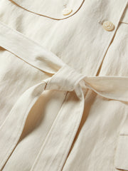 Women's Asymmetrical Sleeveless Dress with Belt