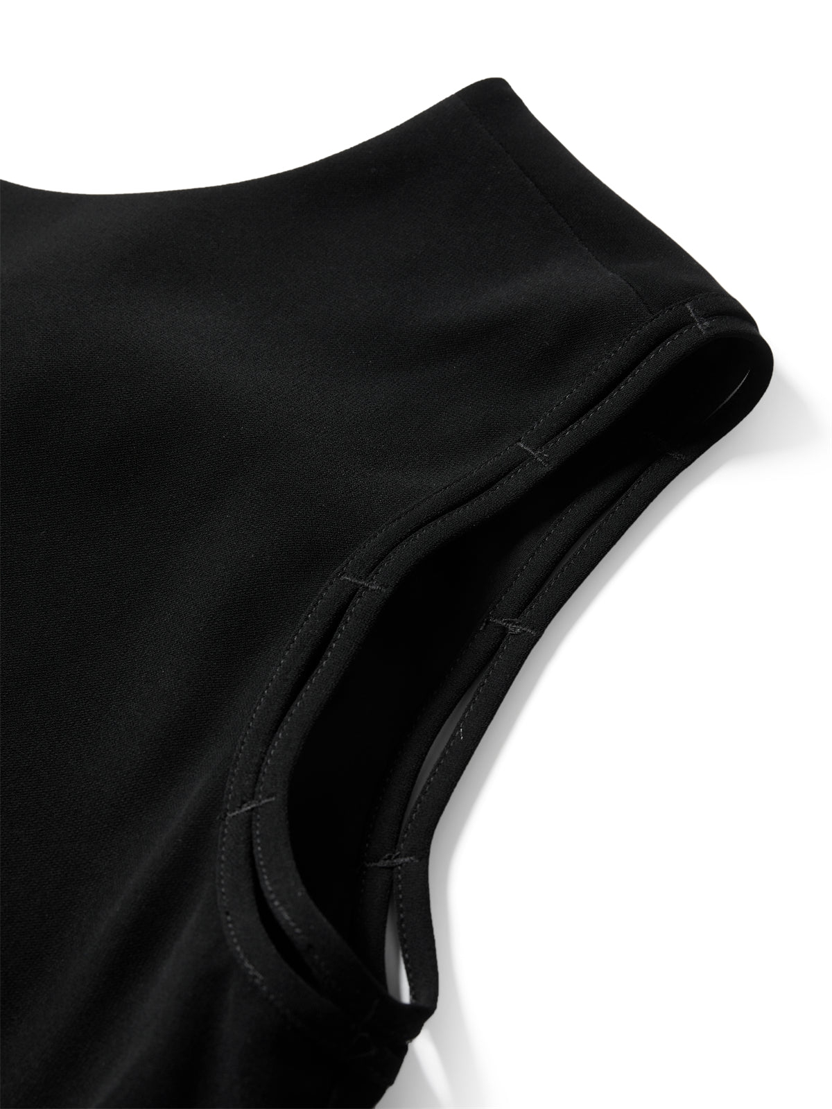 Women's A-Line Dress with Spliced Hem