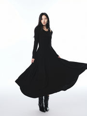 Women's Fitted Lyocell Layered-Look Dress