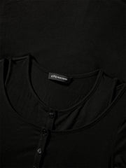 Women's Fitted Lyocell Layered-Look Dress