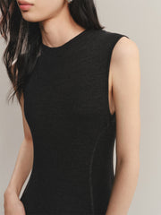 Women's Machine-Washable Wool-Blend Knit Dress