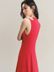 Women's Machine-Washable Wool-Blend Knit Dress
