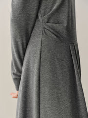 Women's Wool-Blend Knit Dress Two-Piece Set