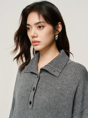 Women's Wool-Blend Knit Dress