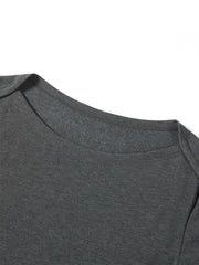 Women's Slash-Neck Slim Spliced Dress