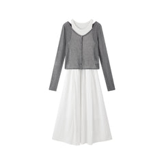 Women's Elegant Simple 2-Piece Dress